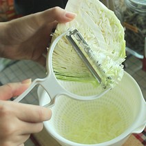 양배추 샐러드 만들기 칼 와이드 채칼 야채 채썰기