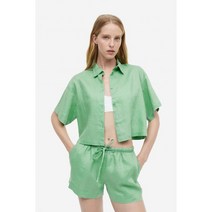 H&M Short 반바지 린넨 Shirt 티셔츠