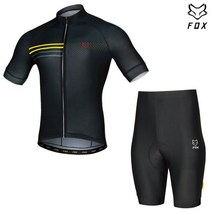 폭스 반팔 2106+5부바지 로드 라이딩 싸이클 자전거 복장 옷 의류 세트