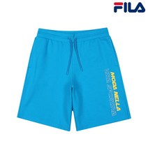 휠라 MODA NELLA 로고 면 반바지 FS2TRB2206M AQA
