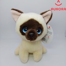 내손안에 쁘띠펫 샴캣 인형 16cm 고양이 캣 동물 애착