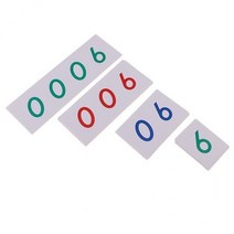 JC 어린이 조기 개발 교육 장난감을 위한 200개의 숫자 카드 종이, 설명, 화이트