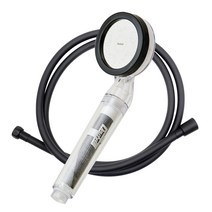 샤워애 와이즈 블랙 샤워기 녹물제거 염소제거 수압상승, 샤워애 와이즈 블랙+튜브호스 2M 블랙