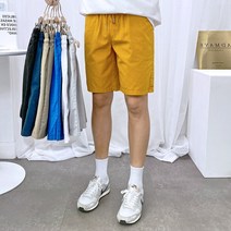 애드매이브 남자 여름 워싱 면 포켓 밴딩 5부 팬츠 반바지 8컬러