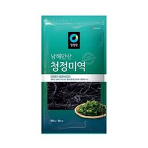 청정원 맛있는밑반찬 남해안산 청정 미역 80인분 맛있는 200g 돌답례품 냉국 간단한요리 간편식, 30개