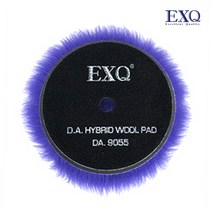 EXQ 듀얼액션 하이브리드 퍼플 울패드, 5인치