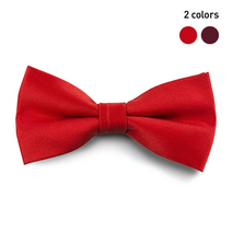 [ACZ_2362366] (색상 : RV059 bowtie) 빨간색 빨강 레드 솔리드 나비넥타이 보타이