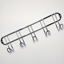 고리야놀자 5구 우산걸이 신발장 다용걸이 키걸이 열쇠걸이 후크, 소