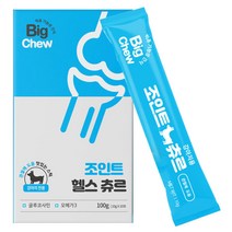 관절염 무릎관절 안좋은 댕댕이 간식 액상 빅츄 조인트 헬스 츄르 100g