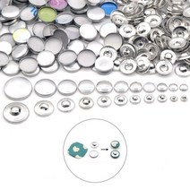 핸드프레스 kalaso 16-60 패브릭 가죽 덮여 버튼 다이 어셈블리 금형 도구 수제 diy 버튼 바느질 액세서리, 사이즈 60 -38mm(10set)