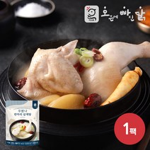 오빠닭 무봤나 반마리 삼계탕, 1개, 600g