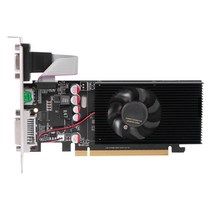 노트북 외장 그래픽카드 외장형 new-gt210 1gb 그래픽 카드 gpu pc 게임용 64비트 비디오 카드 dvi-i hdmi 호환 vga 사용 듀얼 스크린 그래픽 카드