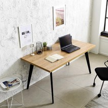 내츄럴감성 상담실 와이드상판 책상 1500 테이블 사무, 아카시아