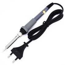 전기 납땜 인두 온도 조절 가능 내부 가열 용접 도구 전자 제품용 EU 플러그 200-450 Deg.C 60W 220V, 01 Soldering Iron_01 미국, 1개
