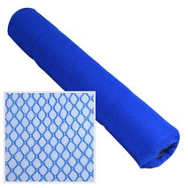 러셀망 청색 1.8m X 50m 건설 산업 현장 안전망 경계표시 펜스 그물망 울타리망