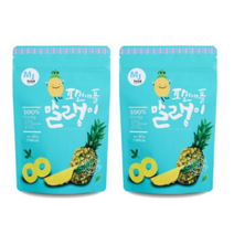엠제이푸드 파인애플 말랭이 건과일, 40g, 10개