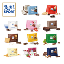 독일 리터스포트 초콜릿 100g 23종 Ritter Sport, Halbbitter 100g