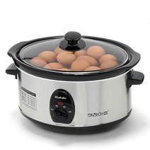 오너클랜 구운 계란 만드는 기계 맥반석 굽는 구이 만들기 삶기 찌기 찜기, 3.2 L