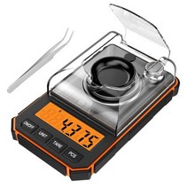 캐리어저울 휴대용저울 손저울 휴대용 미니 정밀 전문 포켓 전자 디지털 저울 0.001g 밀리그램 50g 교정 분동, CHINA, A1-Orange, A1-Orange