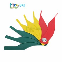 도막측정기 도막두께측정기 자동차 브레이크 패드 스케일 게이지 브레이크 블록 보호 도구 필러 마모 게이지 측정 도구, 없음