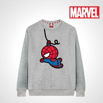 마블정품 히어로 아동 특양면 맨투맨 스파이더맨 프린팅 (9호-17호)