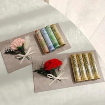 어버이날 오천만원 용돈봉투 카네이션 용돈박스, 레드