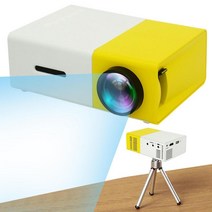 빈프로젝트 초단초점빔프로젝터 스마트 폰 노트북 홈 시네마 용 정원 프로젝터를 사용하기, 미국 플러그