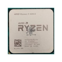 AMD Ryzen 5 1600X R5 1600X 3.6 GHz 6 코어 12 스레드 CPU 프로세서 95W L3 = 16M YD160XBCM6IAE 소켓 AM4