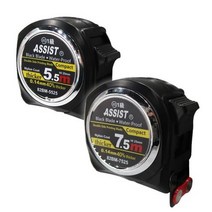 어시스트 양면 자석 / 블랙 줄자 2종 / 82BM-7525 / 82BM-5525 / 자동오토락 콤팩트 / 줄자