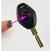 대쉬보드 크리스탈 자동차 로고 엠블럼 버튼 스티커 5 개묶음 3D 10mm 11mm 12mm 폭스 바겐 스코다 아우디 BMW M 폴딩 키, 5.For BMW M 14mm