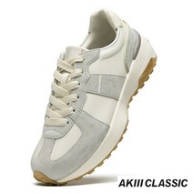 남녀 캐주얼 빈티지 스니커즈. 펜사토 시티 그레이