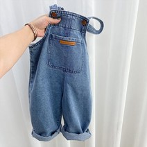 뽀뽀뽀 아동복 유아 포켓라벨 멜빵바지
