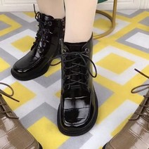 옆지퍼앵클부츠 리얼가죽 부티부츠 여성 소프트레더 겨울 가을 패션부츠 칠함 워커미들힐 둥근코 미니 구두 2950127832
