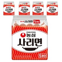 농심 사리면 멀티팩 5개입 110g, 5개
