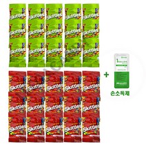스키틀즈 오리지날 사워 믹스 15g x 30봉 + 손소독제, 1팩