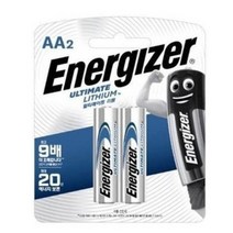 에너자이저 얼티메이트리튬 건전지 AAA(2입), 단품