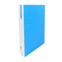 플러스샵 합지 컬러 바인더 A4 3공 O링 5색상 1Set 2개입, 파랑 1Set 2개입