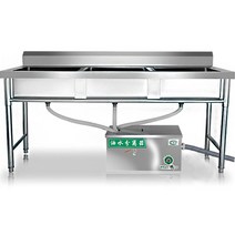 유수분리장치 소형 그리스트랩 설치 정화조 박스 배수, 이중포트 5중 필터 500x250x250