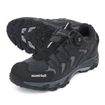 몽벨 남성 여성 트레킹화 등산화 타우 보아 로우컷(블랙) ML0CAUTL231