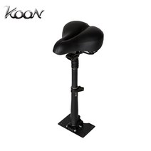 탈부착 호환 시트 안장 퀵보드 브라켓 쿠션 좌석 전동킥보드 의자, 블랙 시트