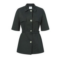 헤지스 여성용 21SS 스트랩 린넨혼방 반팔자켓 HSJA1B201