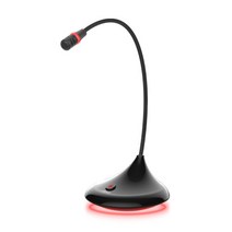 앱코 해커 MP400 스탠드 마이크 USB 블랙, 단품