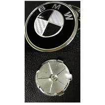 BMW 휠캡 1 3 5 7 시리즈 X1 X3 X4 X5 X6 X7 타이어 엠블럼, 카본슬림블랙-휠커버(68mm)1개