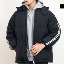 패딩 JJM SS388 남자두줄하프패딩