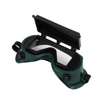 GHSHOP 용접 고글 용접 스크린 납땜 용접 브레이징 용 용접기 안경, 짙은 녹색, PVC