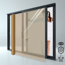 성진에코텍 단열필름 시트지5M (12가지컬러), 투명브라운