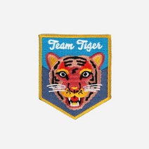 가방팝 모쿠요비MOKUYOBI - IRON-ON PATCHES (TEAM TIGER) 패치