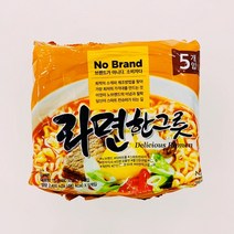 노브랜드 라면한그릇 4팩 20입 + 알로에 마스크팩 1장증정