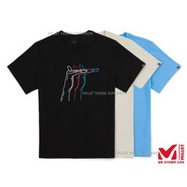 밀레 남녀 공용 반팔 히어로 라운드 티셔츠 MXPFT021
