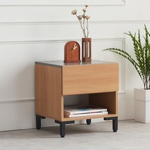 레아 서랍수납 협탁, 화이트